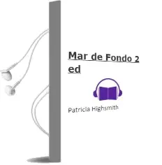 Descargar AudioLibro Mar de Fondo (2ª Ed.) de Patricia Highsmith año 1988