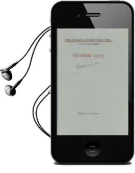 Descargar AudioLibro Glossari 1915 d ors Viii/1 de Eugenio D` Ors año 1990
