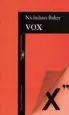 AudioLibro Vox (2ª Ed.) de Nicholson Baker