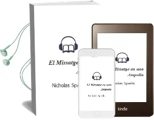 Descargar AudioLibro El Missatge en una Ampolla de Nicholas Sparks año 1998