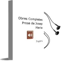 Descargar AudioLibro Obres Completes: Prosa de Josep Maria De Sagarra año 1998
