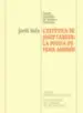 AudioLibro L Estetica de Josep Carner, la Poesia de Tema Amoros de Jordi Sala