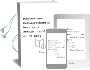 Descargar AudioLibro Narraciones Extraordinarias: Aventuras de Arturo Gordon Pym-El cu Ervo de Edgar Allan Poe año 2001