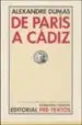 AudioLibro De Paris a Cadiz de Alexandre Dumas