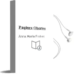 Descargar AudioLibro Pagines Obertes de Anna Maria Freixes año 2003