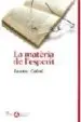 AudioLibro La Materia de l Esperit de Jaume Cabre