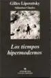 AudioLibro Los Tiempos Hipermodernos de Gilles Lipovetsky