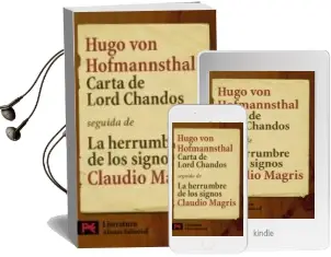 Descargar AudioLibro Carta de Lord Chandos; la Herrumbre de los Signos de Claudio Magris año 2008