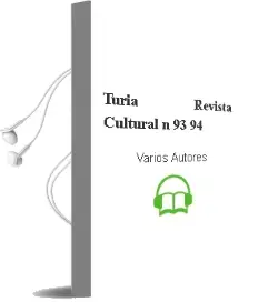 Descargar AudioLibro Turia: Revista Cultural, nº 93-94 de Varios Autores año 2010