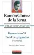 AudioLibro Ramonismo vi: Total de Greguerías (1927-1962) de Ramon Gomez De La Serna