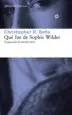 AudioLibro Que fue de Sophie Wilder de Christopher R. Beha
