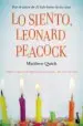 AudioLibro Lo Siento, Leonard Peacok de Matthew Quick