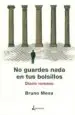 AudioLibro No Guardes Nada en tus Bolsillos: Diario Romano de Bruno Mesa