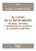 AudioLibro El Canto de la Desaparicion de Daniel Aguirre Oteiza