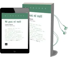 Descargar AudioLibro Ni puc ni Vull de Lydia Davis año 2015