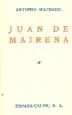 AudioLibro Juan de Mairena de Antonio Machado